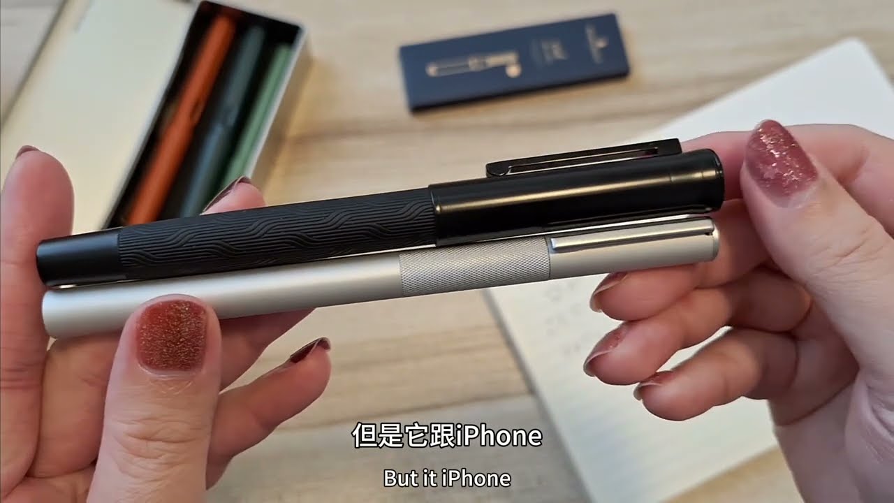 开箱 MUJI 全铝丸轴钢笔 对比弘典黑森林 凌美LAMY