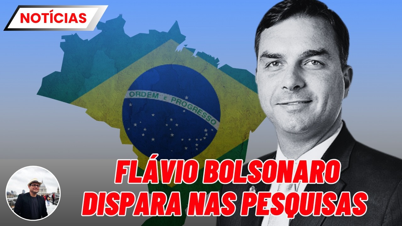 🔴AO VIVO: FLÁVIO VENCE Lula no 2º TURNO com 5,8 PONTOS de DIFERENÇA, diz FUTURA.