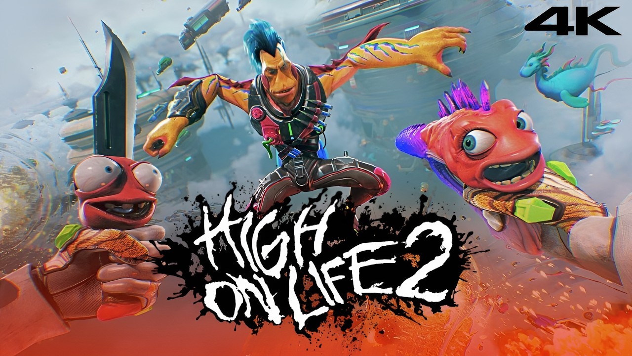 HIGH ON LIFE 2 (COMPLETE) - Gameplay Walkthrough No Commentary FULL GAME (4K) | All Cutscenes