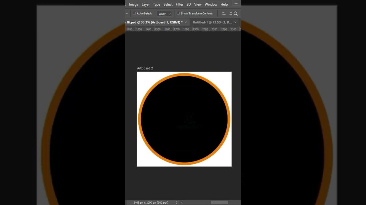 How to design a round sticker for Snacks and Product packaging #howto #tutorial #sticker #photoshop