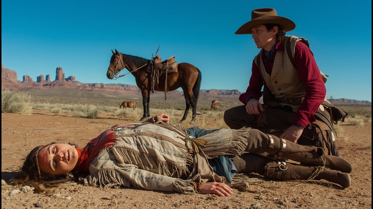 The Apache Warrior Woman Was Forsaken After Losing Her Strength — A Cowboy Came to Save Her!-