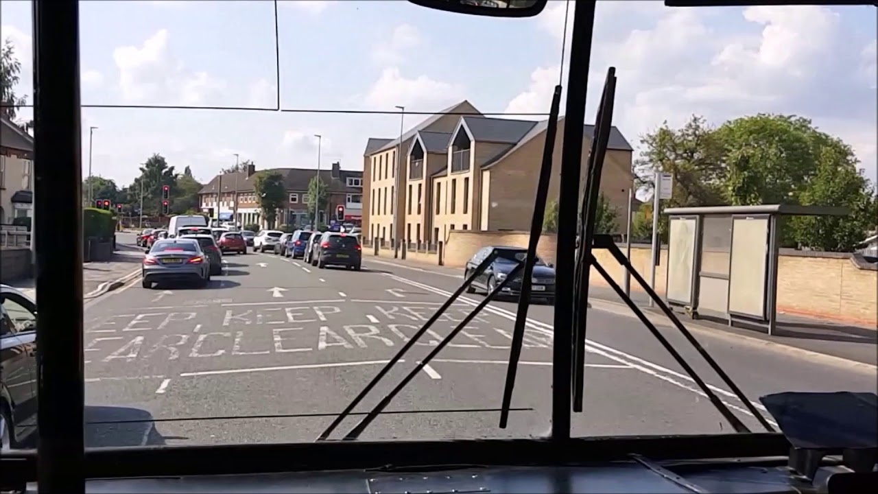 Preserved Bristol VR PFE542V driving through Lincoln 02/09/2017