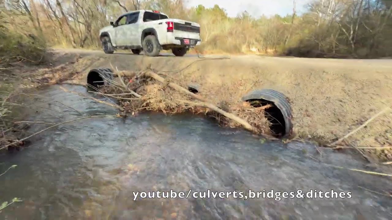 UNCLOGGING CLOGGED CULVERTS! 02/2026