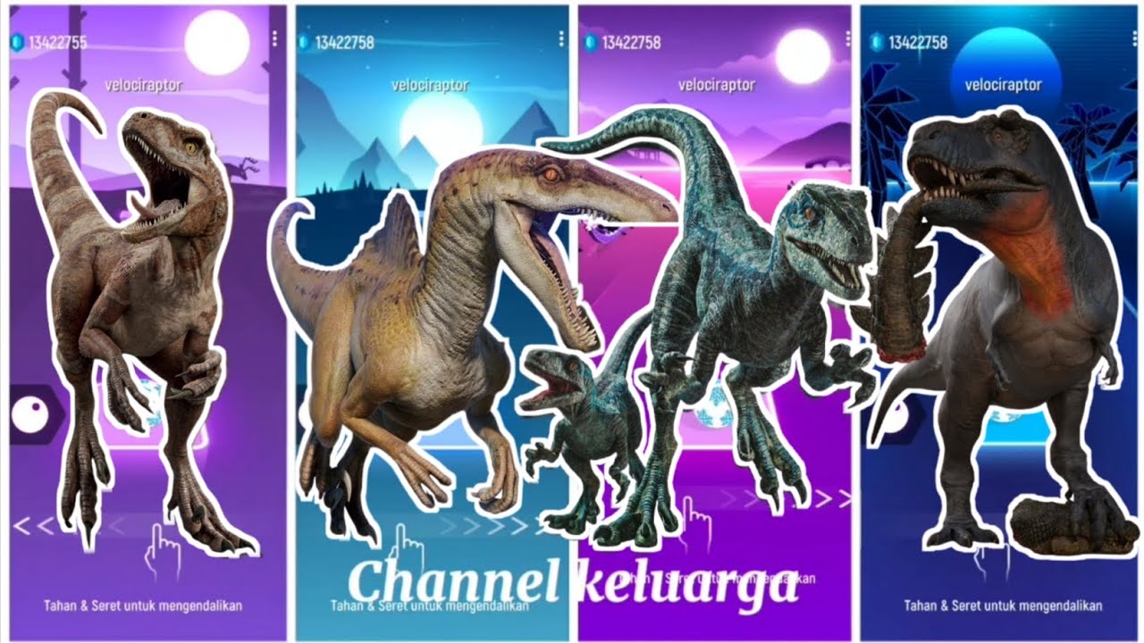 Jurassic world velociraptor vs mosasaurus vs raptor vs tyrannosaurus rex vs the dinosaurs