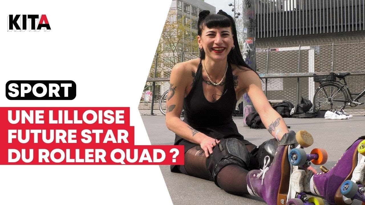 Une femme de Lille, future star du roller quad ?