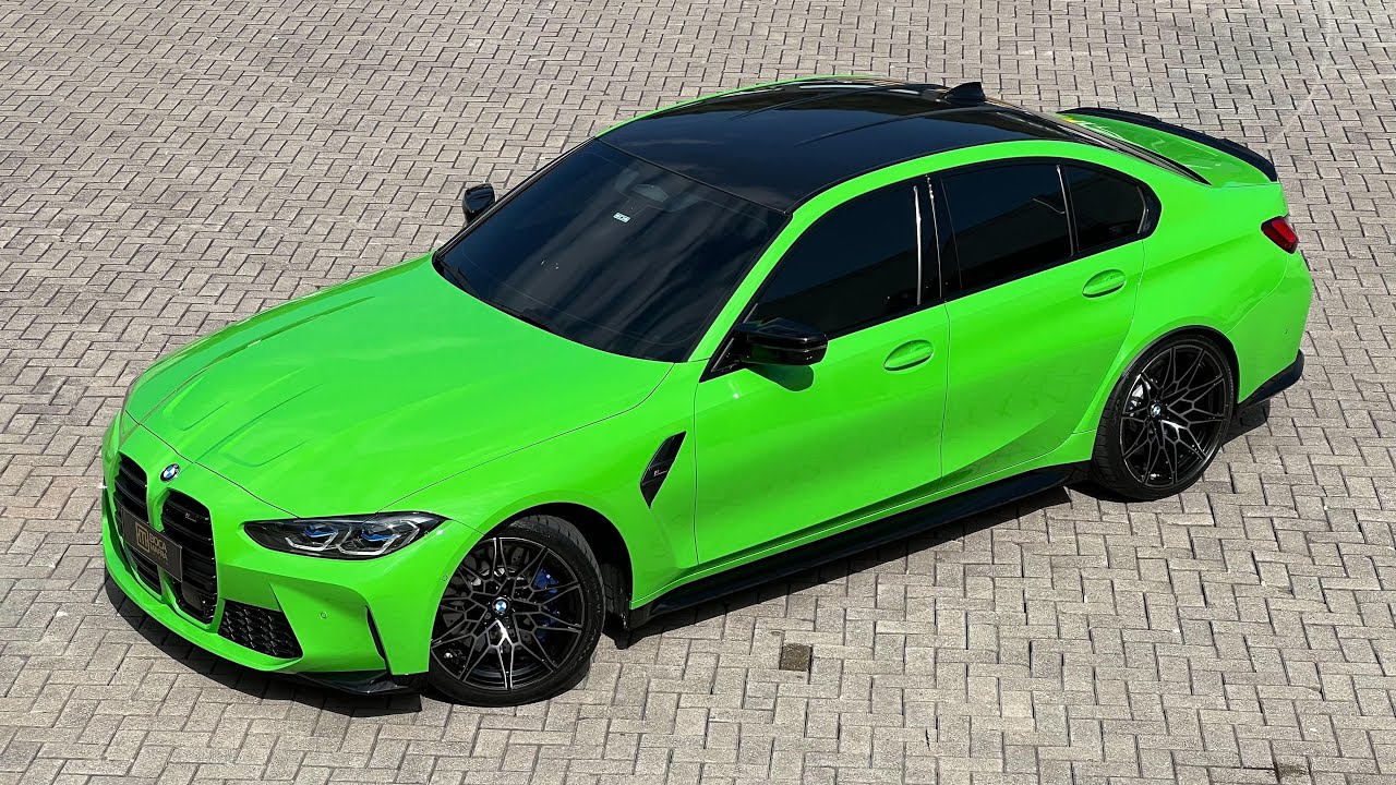 BMW M3 Competition 2022 (BMW Individual Verde Mantis) - Boca Mafra Premium - Balneário Camboriú 