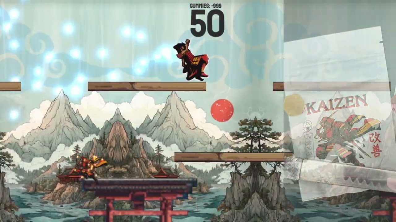 KAIZEN 2D side-scroller game.