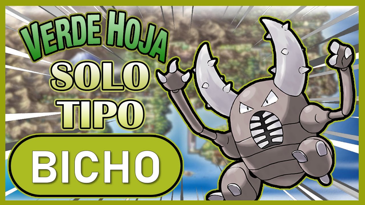 🐛 [RETO POKÉMON] ¿ME PUEDO PASAR POKÉMON VERDE HOJA SOLO CON POKÉMON TIPO BICHO?