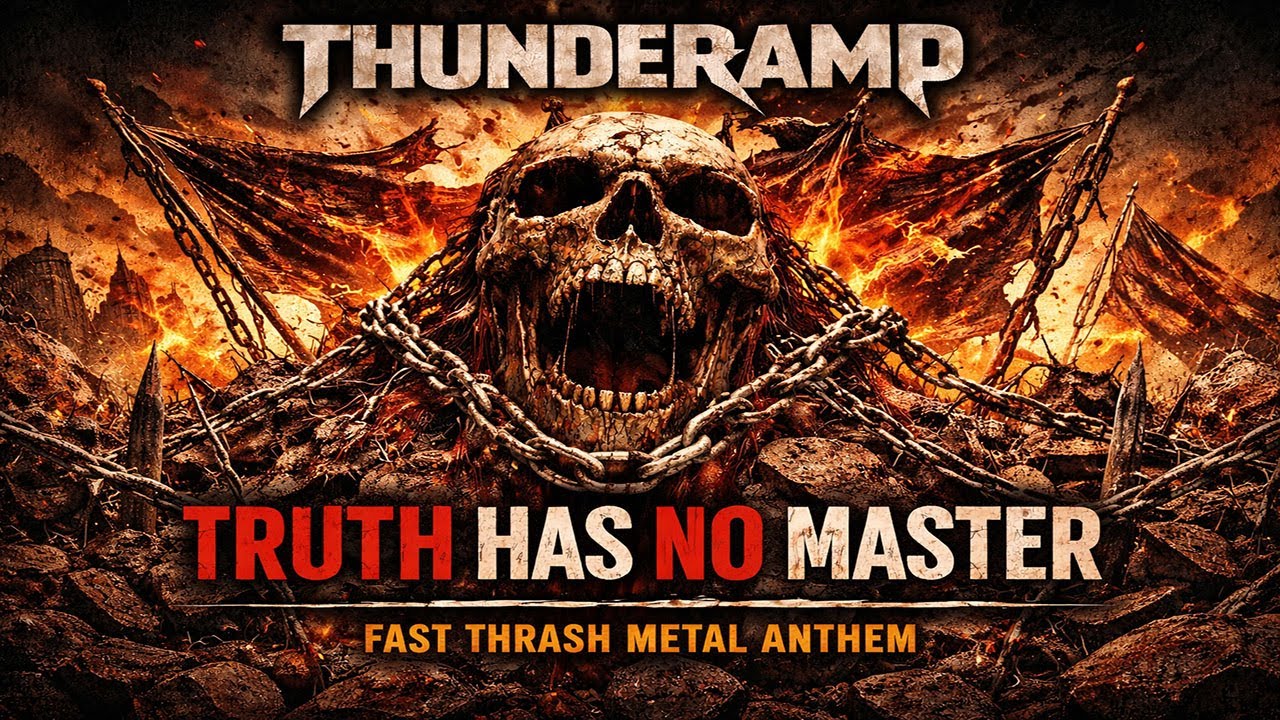 Truth Has No Master | Fast Thrash Metal Anthem | ThunderAmp