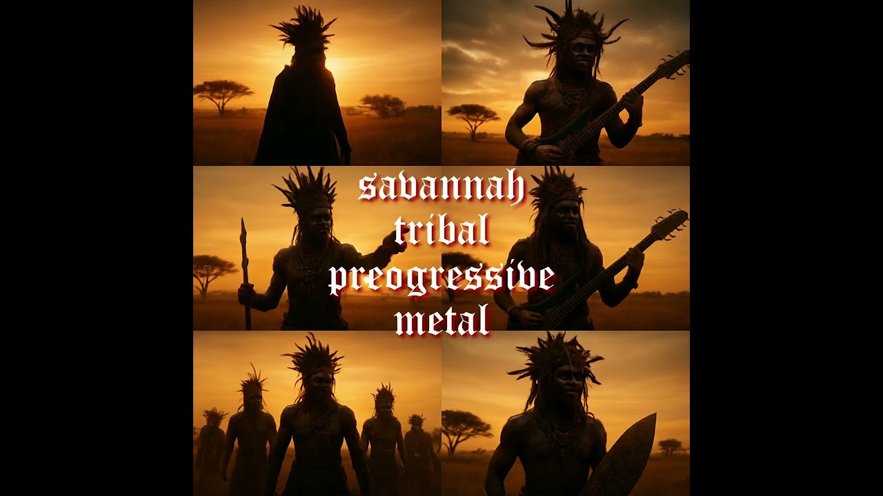 🦁🔥 SAVANNAH TRIBAL PROGRESSIVE METAL 🔥🦁