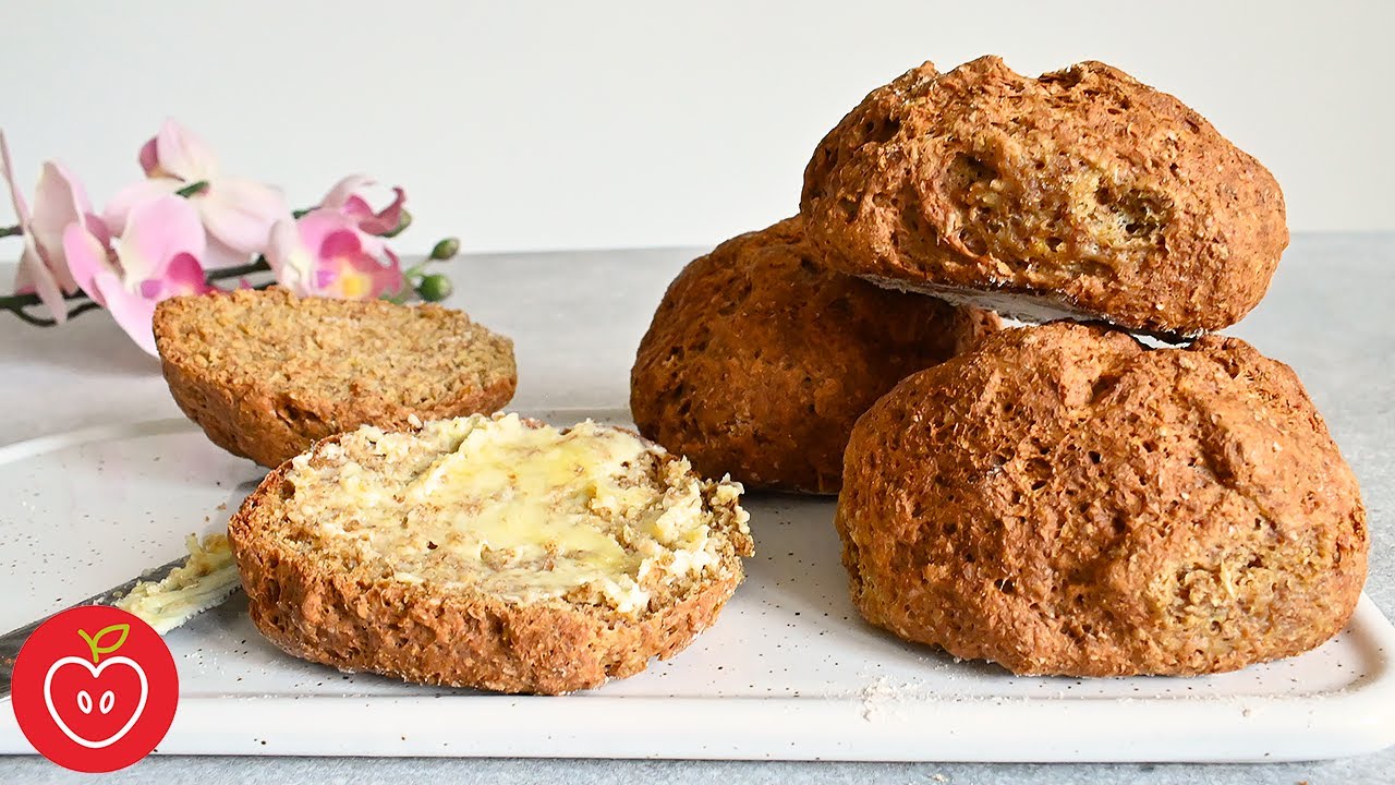 PÃO 100% INTEGRAL muito fácil | Sem açúcar | Sem sovar | Nunca mais compre pão integral!