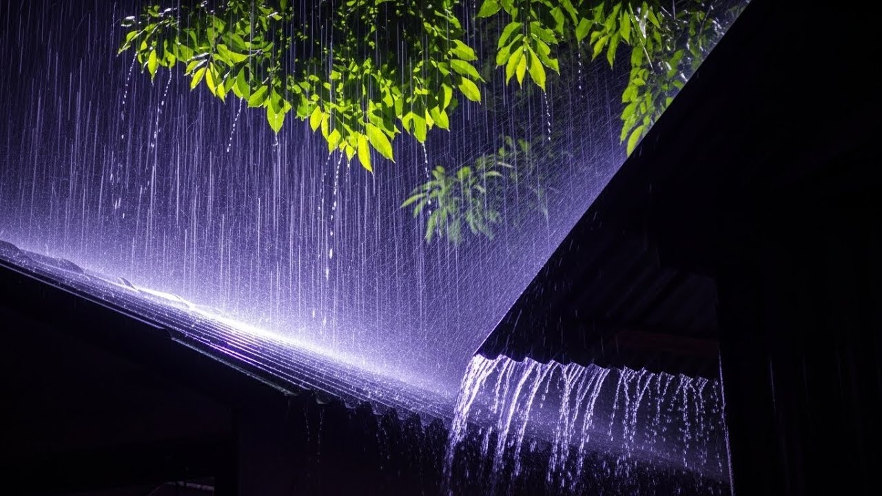 Rainstorm on Tin Roof 🌧️ Sleep, Relax & Calm Your Mind with Natural Rain #39