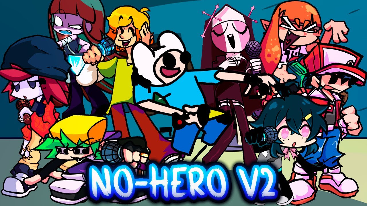 NO-HERO V2 but Every Turn a Different Character Sings 🎶⚡ (FNF Pibby Apocalypse Everyone Sings It)