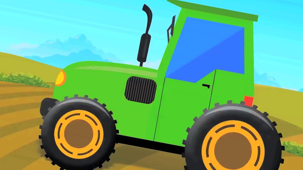 Traktor für Kinder | lernen Traktor | Traktor verwendet Video für Kinder
