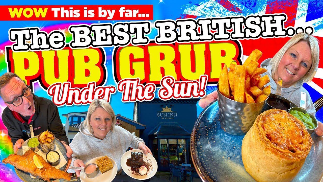 WOW This is BY FAR The BEST BRITISH PUB GRUB under The SUN!