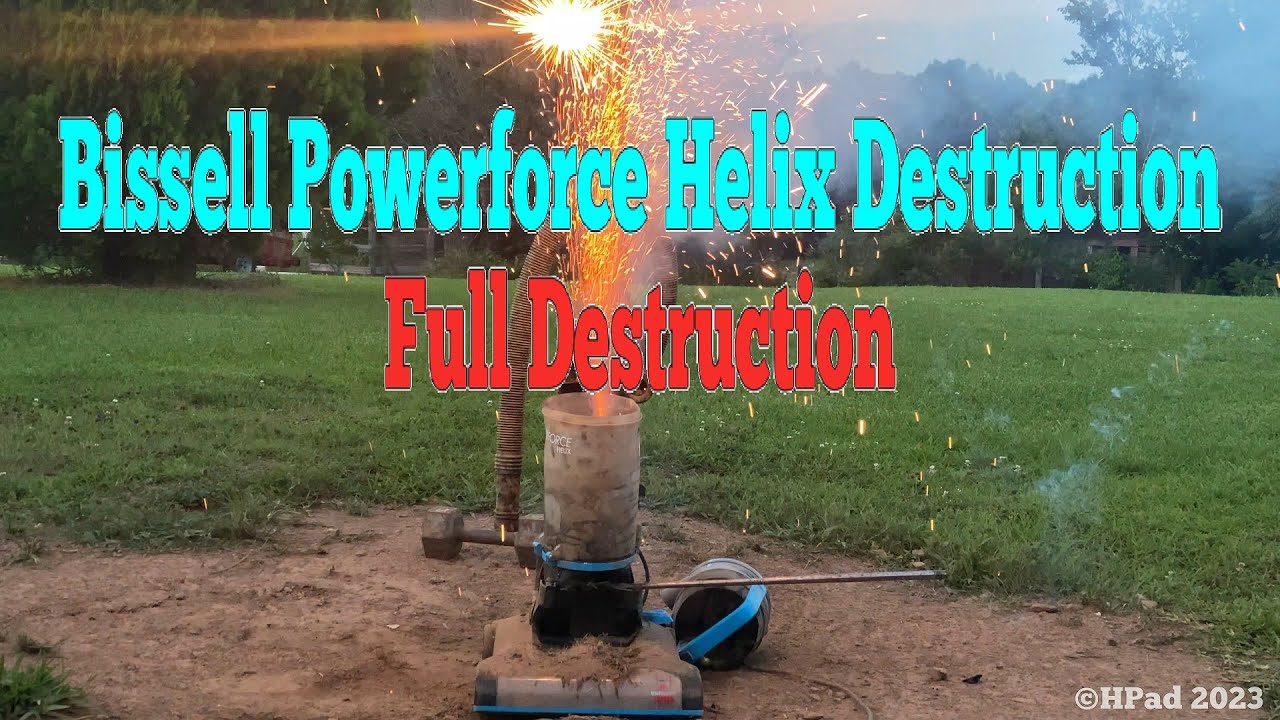 Bissell Powerforce Helix Destruction (Full)