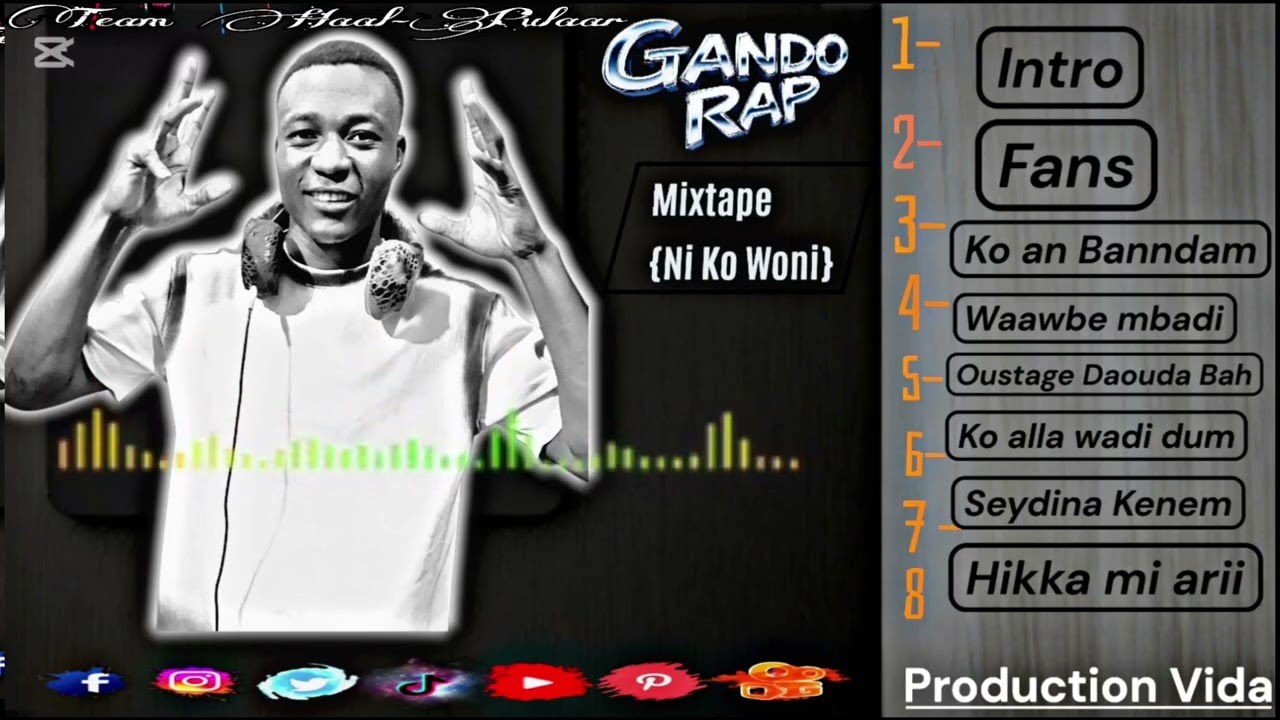 8_Fin_Gando Rap_-_Hikka mi arii_(Mixtape Ni Ko Woni) By Vida Productions