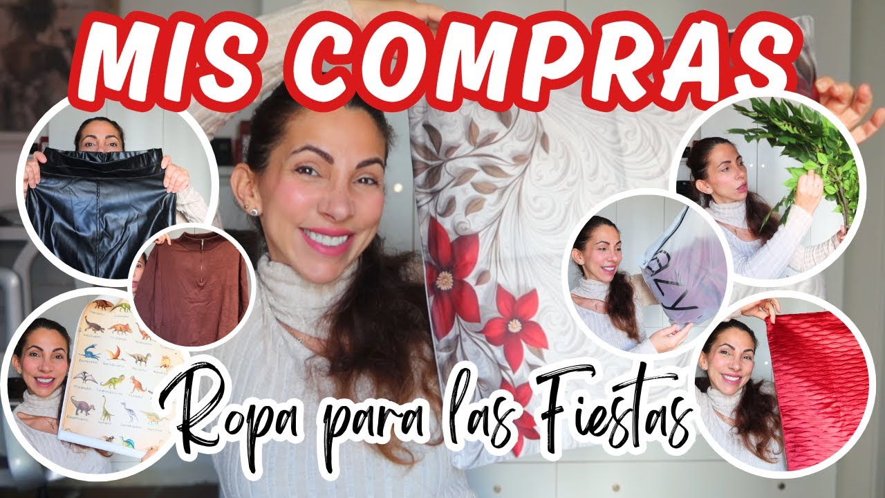 MIS COMPRAS🔥| ROPA PARA LAS FIESTAS Y COSAS PARA EL HOGAR🏡