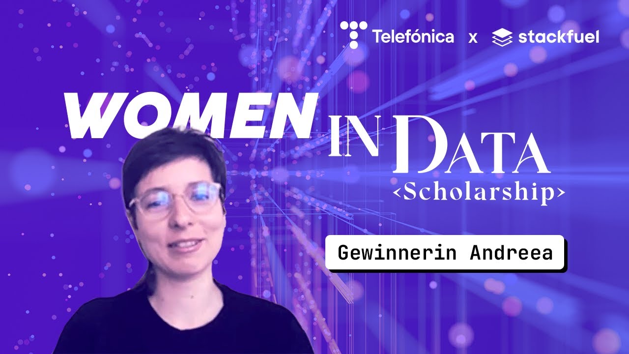 Interview mit Gewinnerin Andreea | #WomenInData-Stipendium