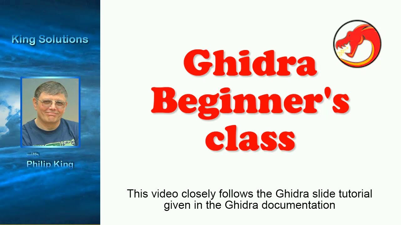 Ghidra Beginners Class