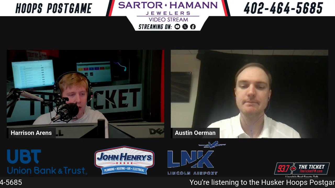 Nebraska MBB Postgame: #13 Purdue - February 10th, 2026