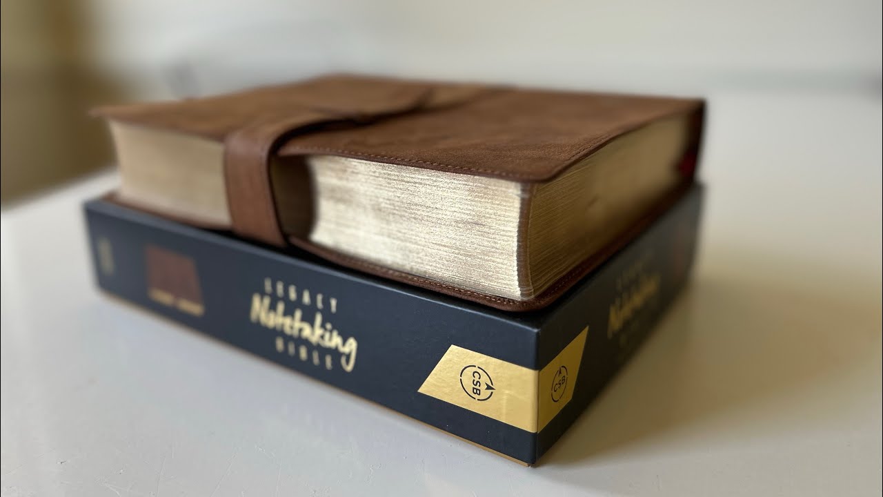 Best CSB Bible for Journaling? Holman Legacy Notetaking Bible Review