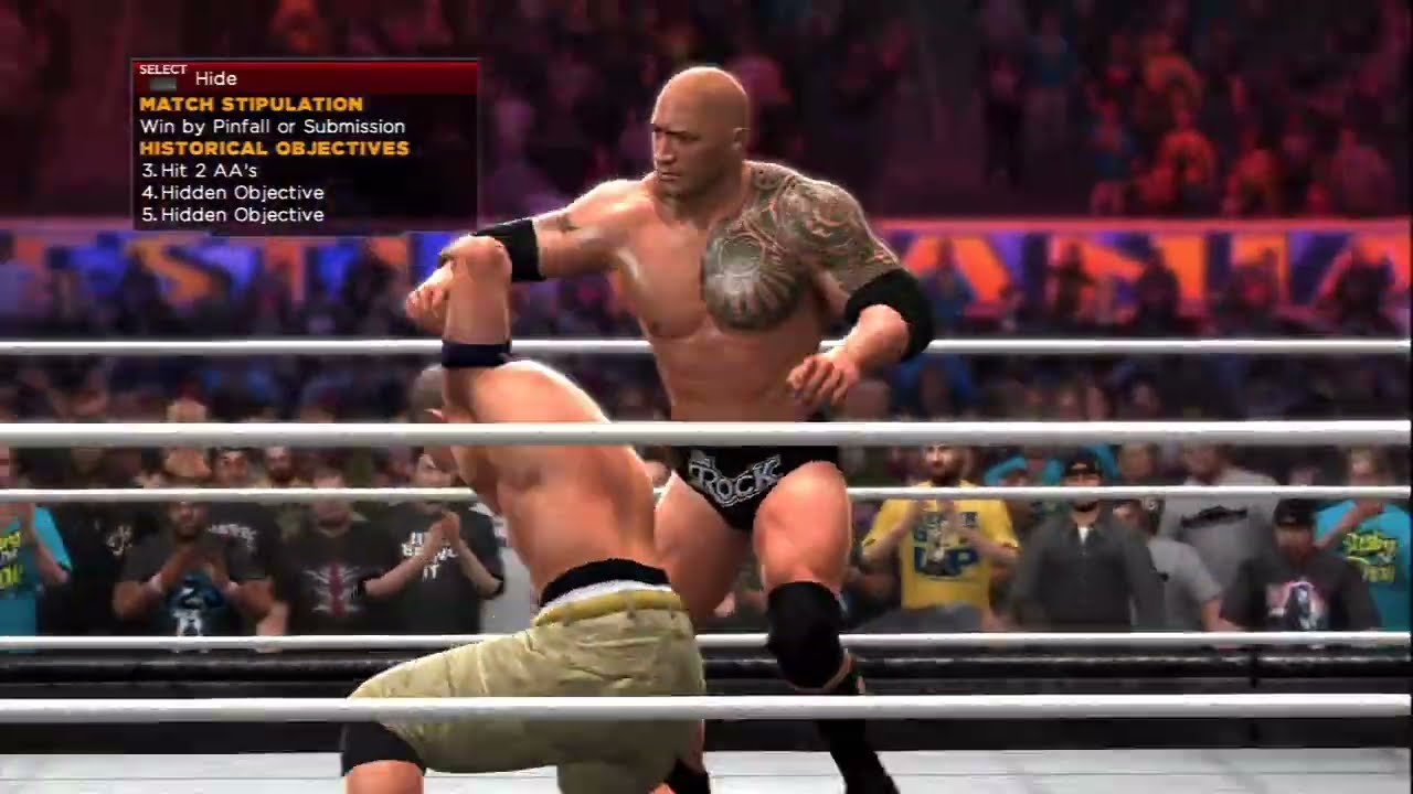 WWE 2K14 (PS3) Wrestlemania 29 (XXIX): John Cena vs The Rock