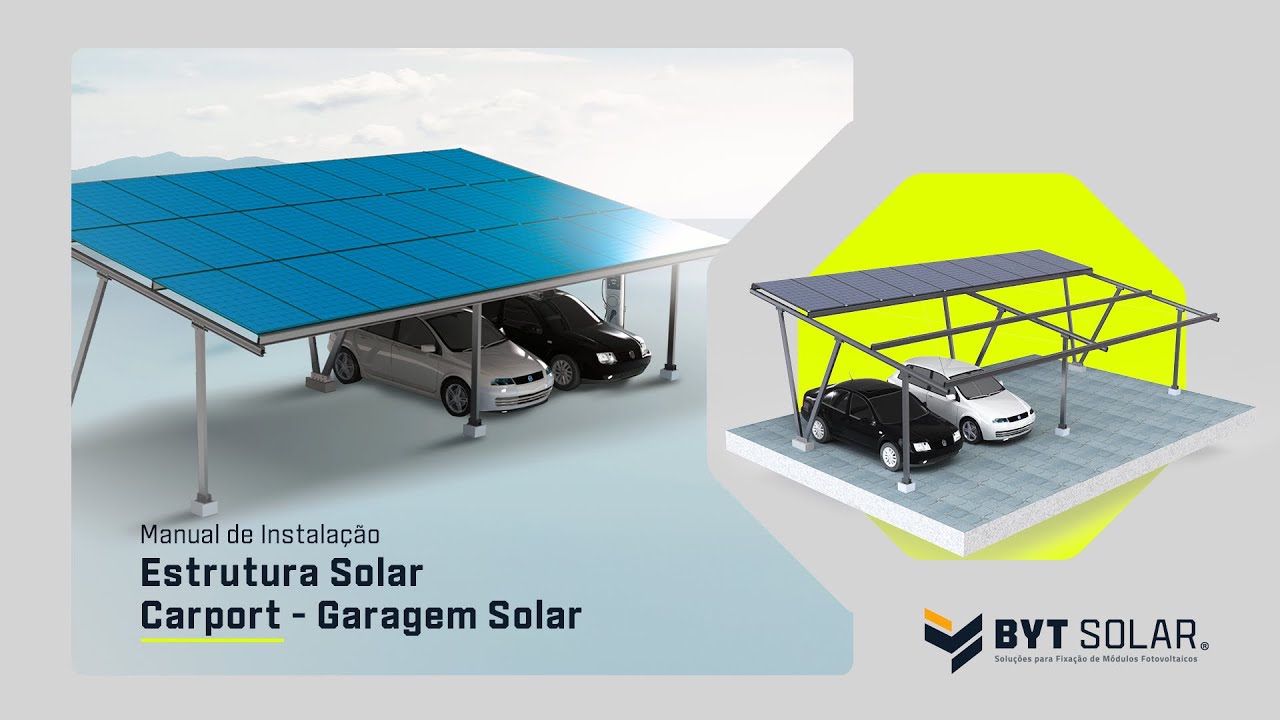 Manual de Instalação da Estrutura Solar Carport - Garagem Solar