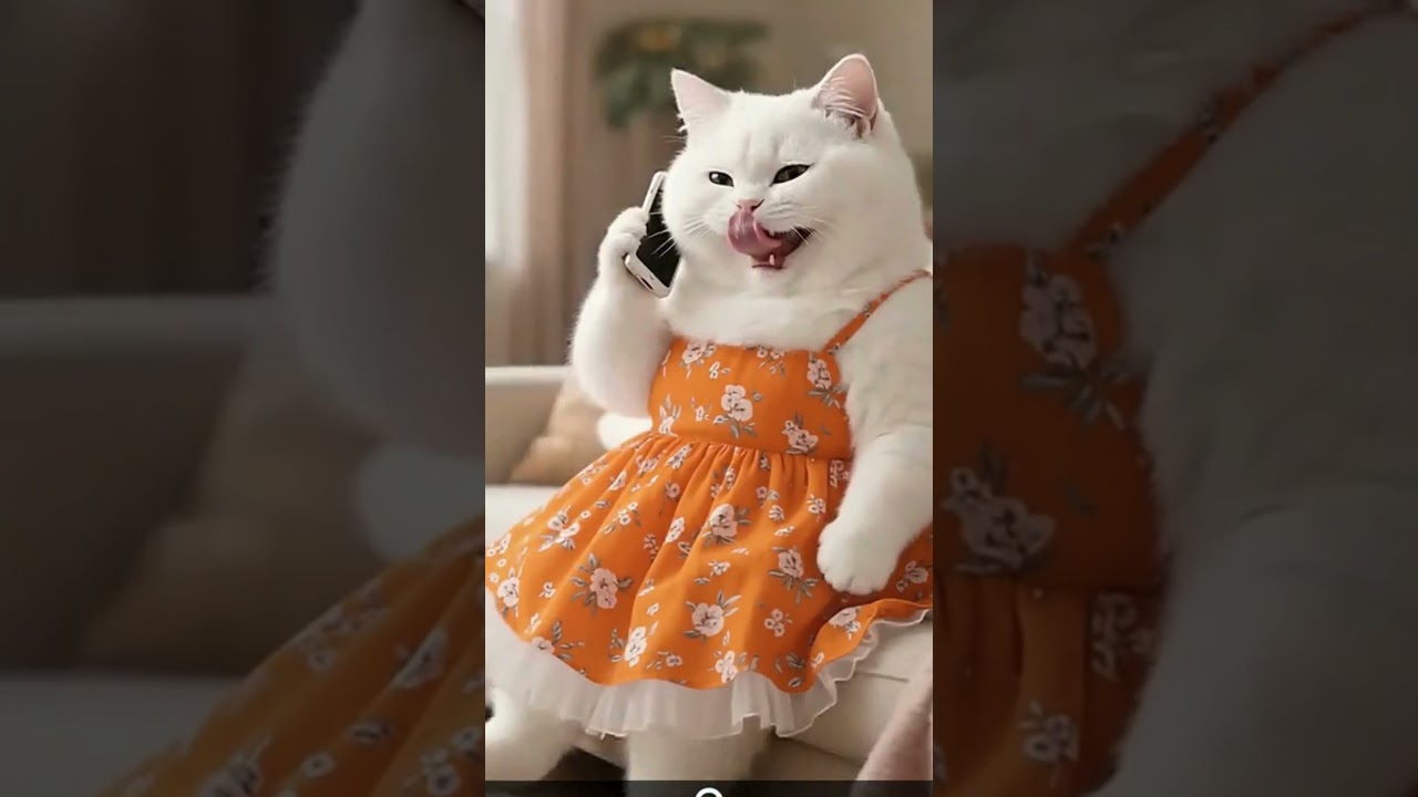 Orange Cat’s Funny Talk Show! 😂🐱