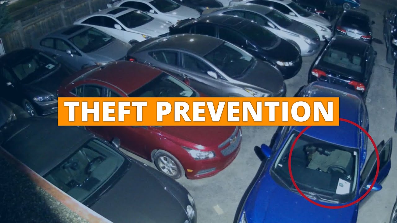 Theft prevention with Live Video Monitoring