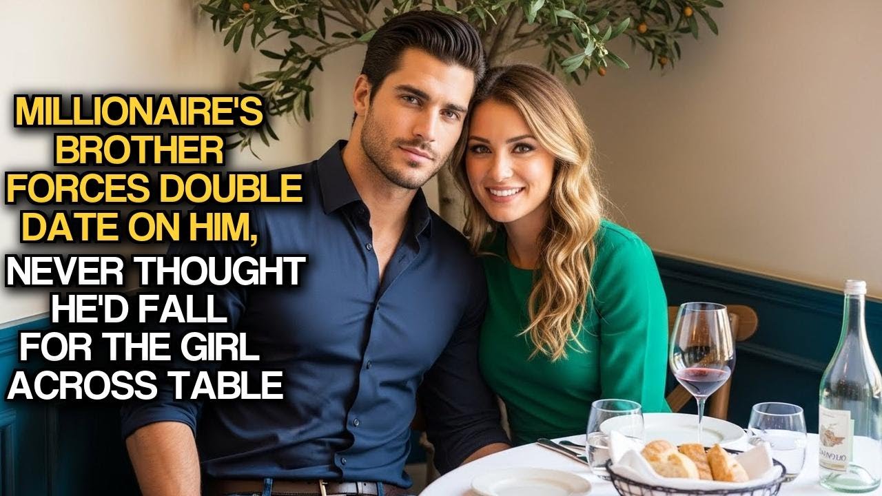 Millionaire's Brother Forces Double Date On Him, Never Thought He'd Fall For The Girl Across Table
