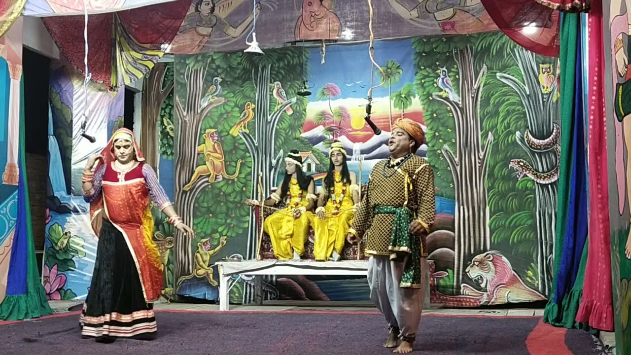 श्रीबाल लच्छीराम रामलीला में कुंभकरण, मेघनाद व मायावी अहिरावण का अंत #ramlila2024 #mandrella