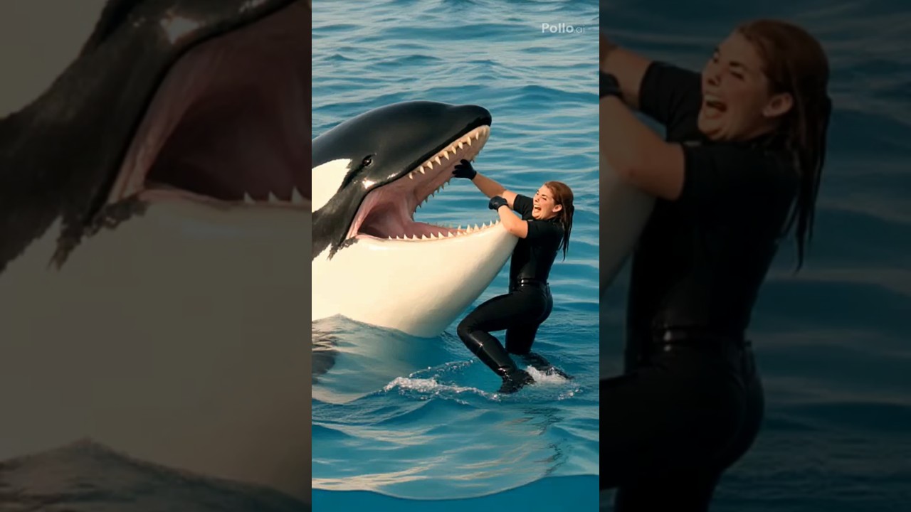 KILLER WHALE ATTACKS TRAINER! 😱 (Shocking Footage) | Orca Rampage at Marine Park 