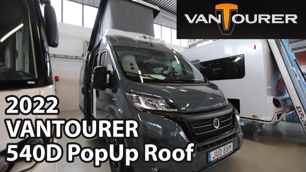 VANTOURER 540 D PopUp Roof 2022 Camper Van 5,41 m