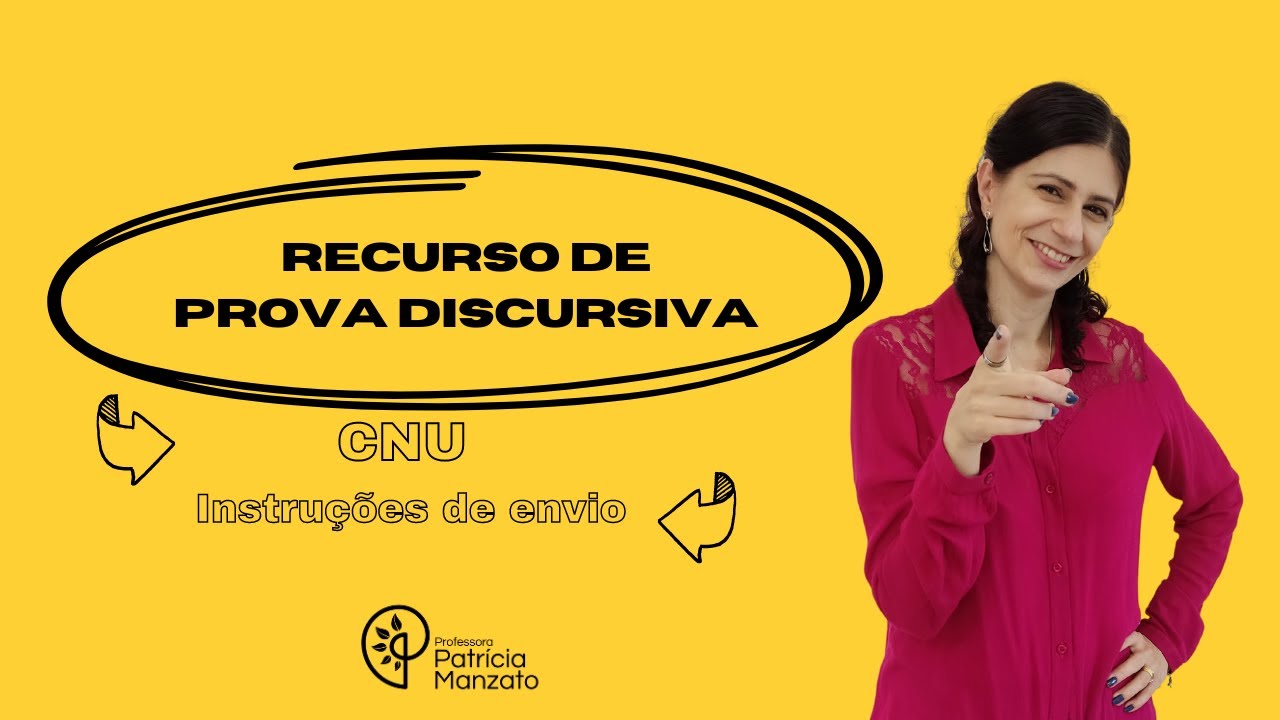 RECURSO CNU - Instru&ccedil;&otilde;es para envio de documentos