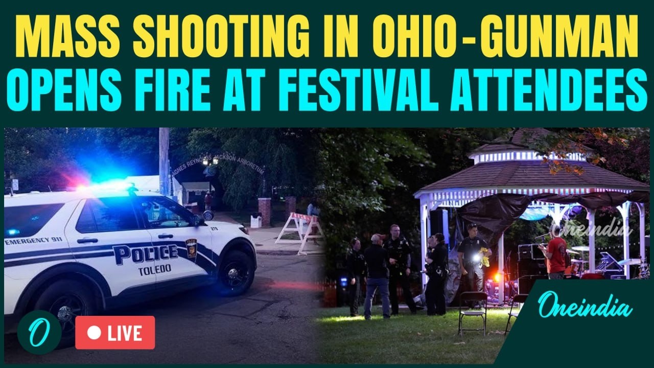 Ohio Shooting LIVE: 12 Injured as Gunman Opens Fire at Toledo Festival | Ohio Festival LIVE