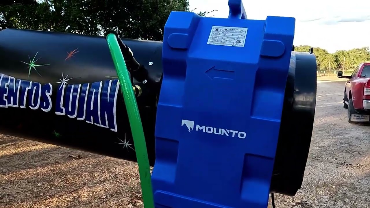 como hacer un cañon  para hacer espuma para fiestas (FOAM MACHINE) 2025