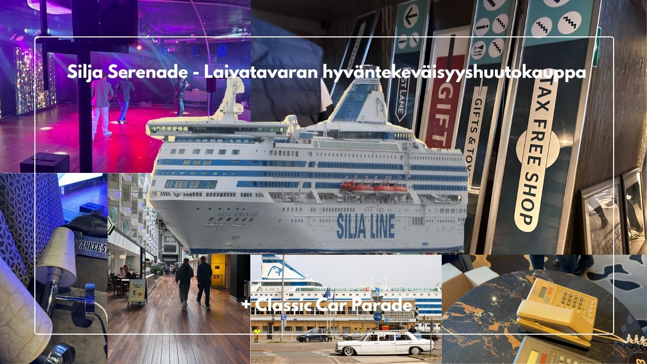 Laivatavaran hyväntekeväisyyshuutokauppa 24.5.2025 Silja Serenadella