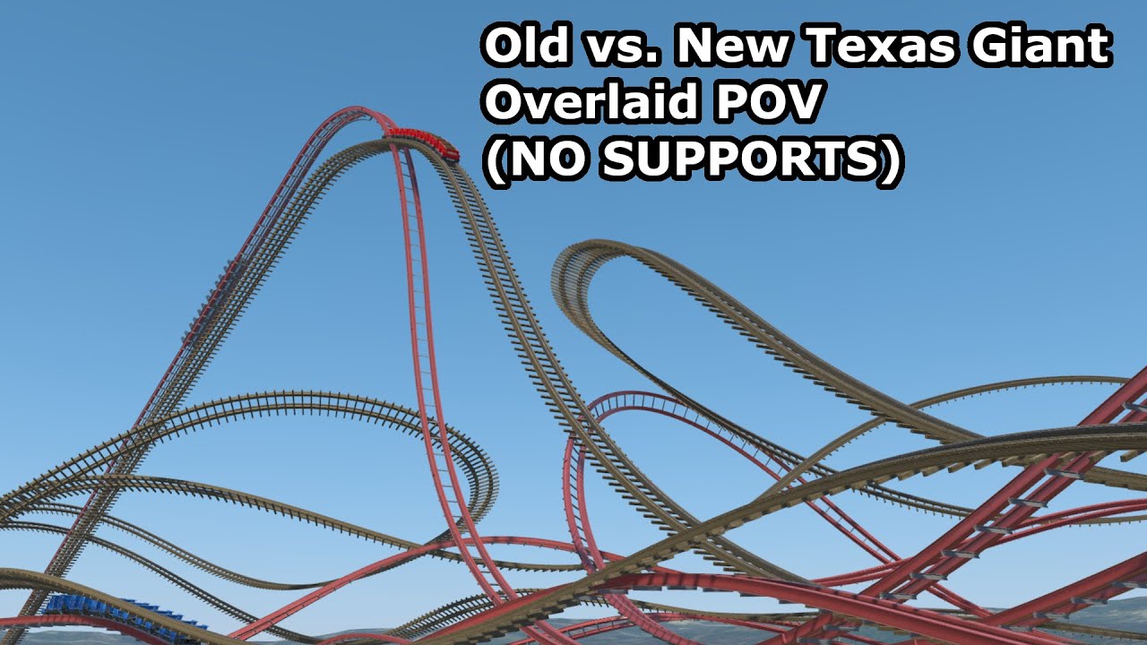 New Texas Giant Overlaid (NO SUPPORTS) - NoLimits 2