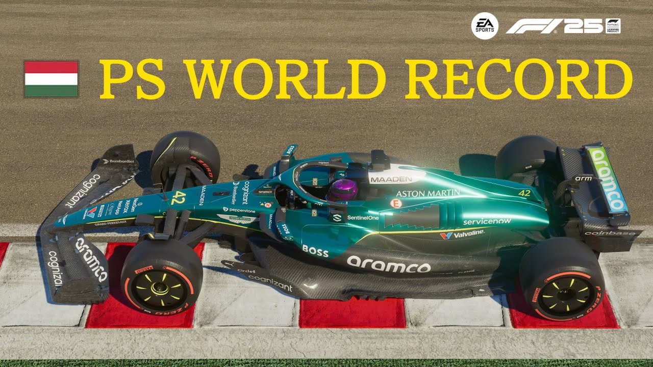 F1 25 HUNGARY 🇭🇺 PS WORLD RECORD + SETUP | KARL___24