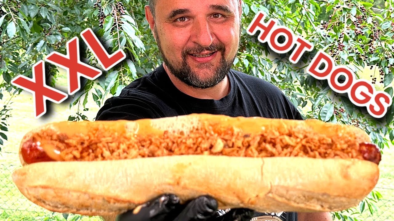 XXL HOT DOGS vom GRILL - DER DREH VERSINKT IM CHAOS 😳😳😳 --- Klaus grillt