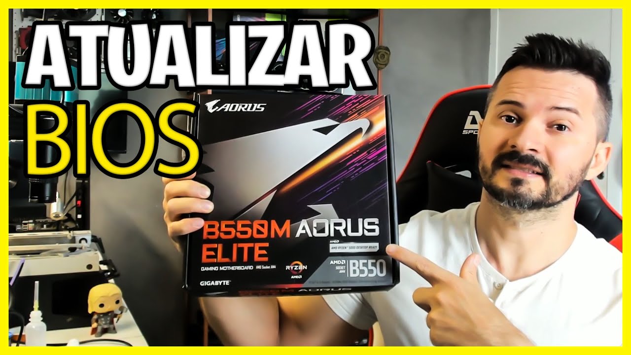 Aorus B550M Atualizar Bios - Placa sem Imagem