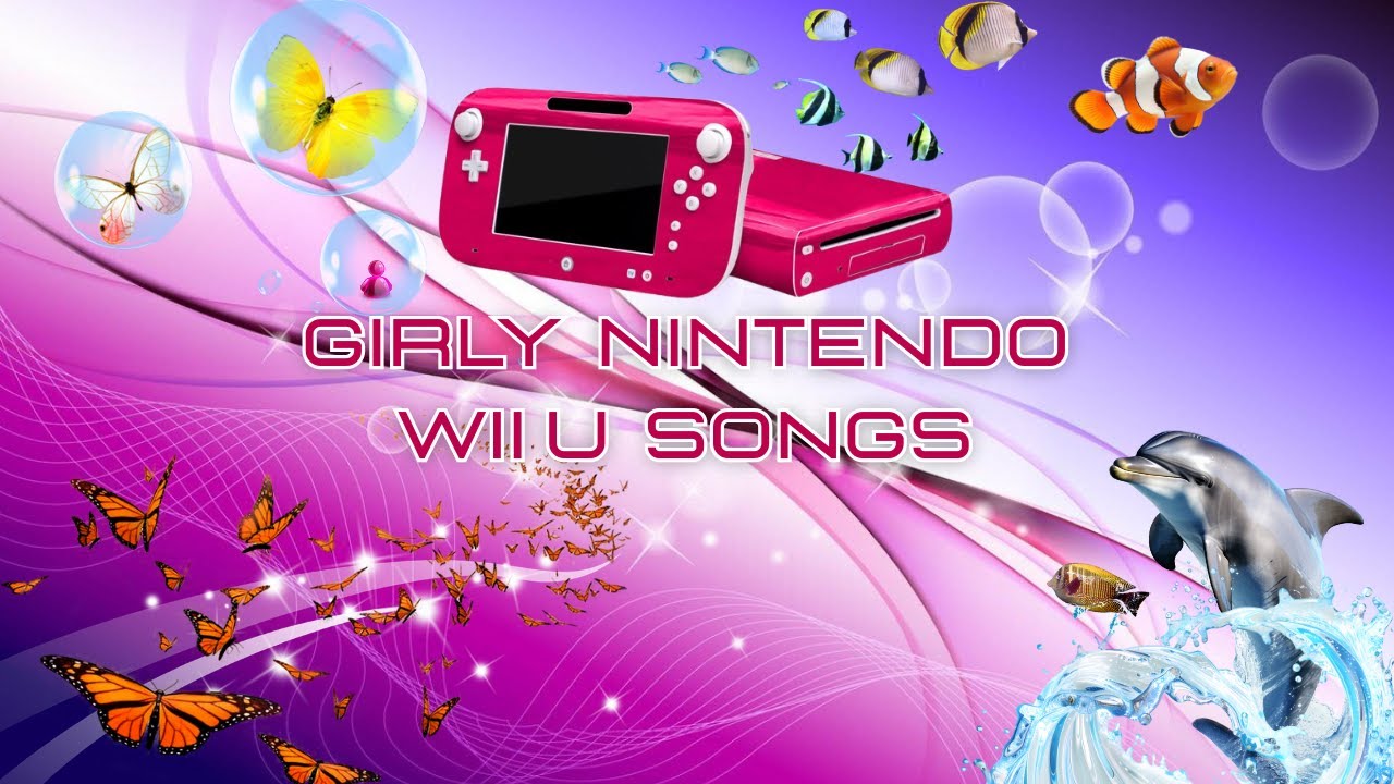 🐬Nintendo songs to listen to on your pink Wii U🐬