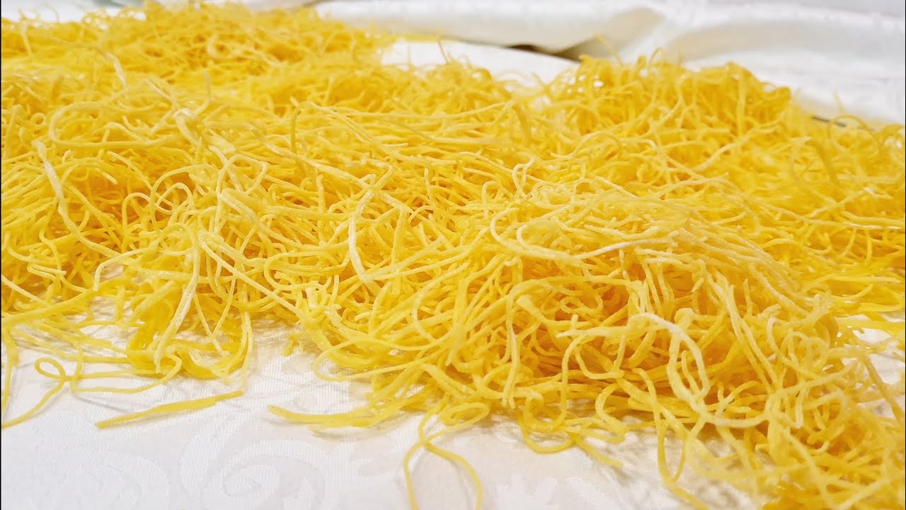 Domaći rezanci za supu 🍜 Homemade noodles