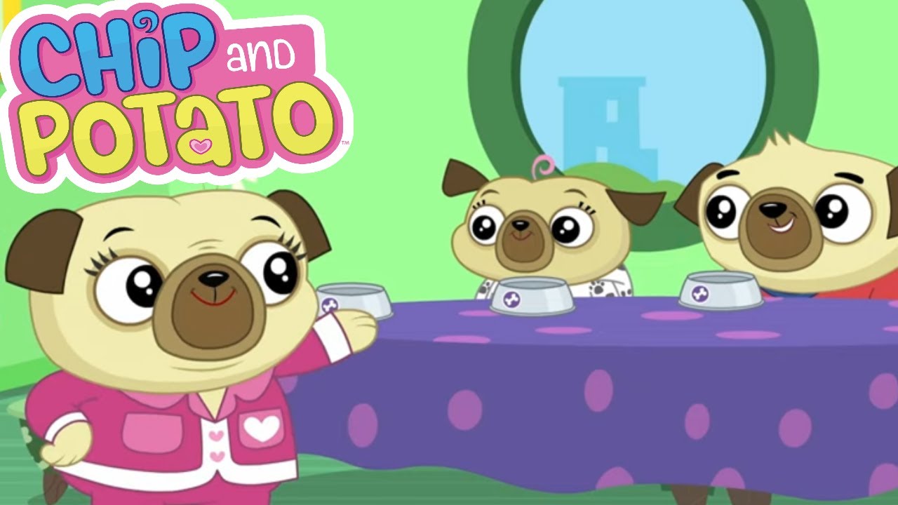 Chip and Potato | Art Class & Dinner Time! | Cartoons For Kids | Watch More on Netflix