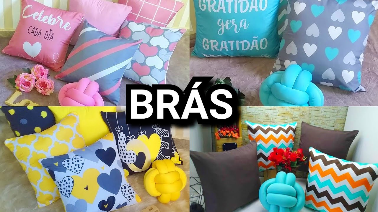 ALMOFADAS NA BRESSER BRÁS DE ARRASAR !