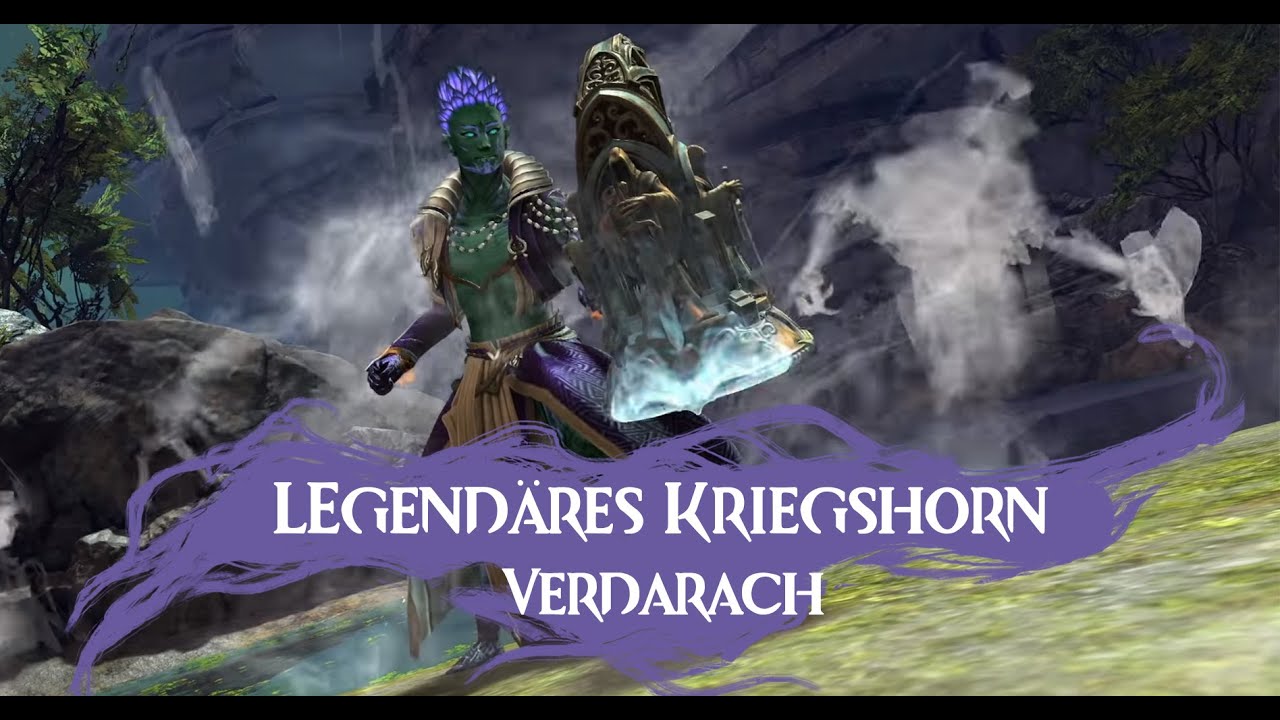 Vorstellung der legendären Waffe Verdarach - Legendary Warhorn - Lang Lebe der Lich