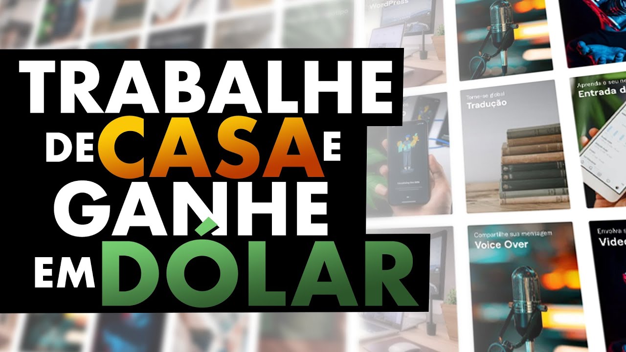 (Passo a passo) TRABALHE DE CASA E GANHE EM D&Oacute;LAR