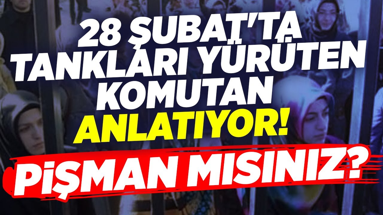 28 Şubat 1997'de Tankları Yürüten Komutan Anlatıyor! Pişman mı? | Saygı Öztürk ile Sisler Bulvarı