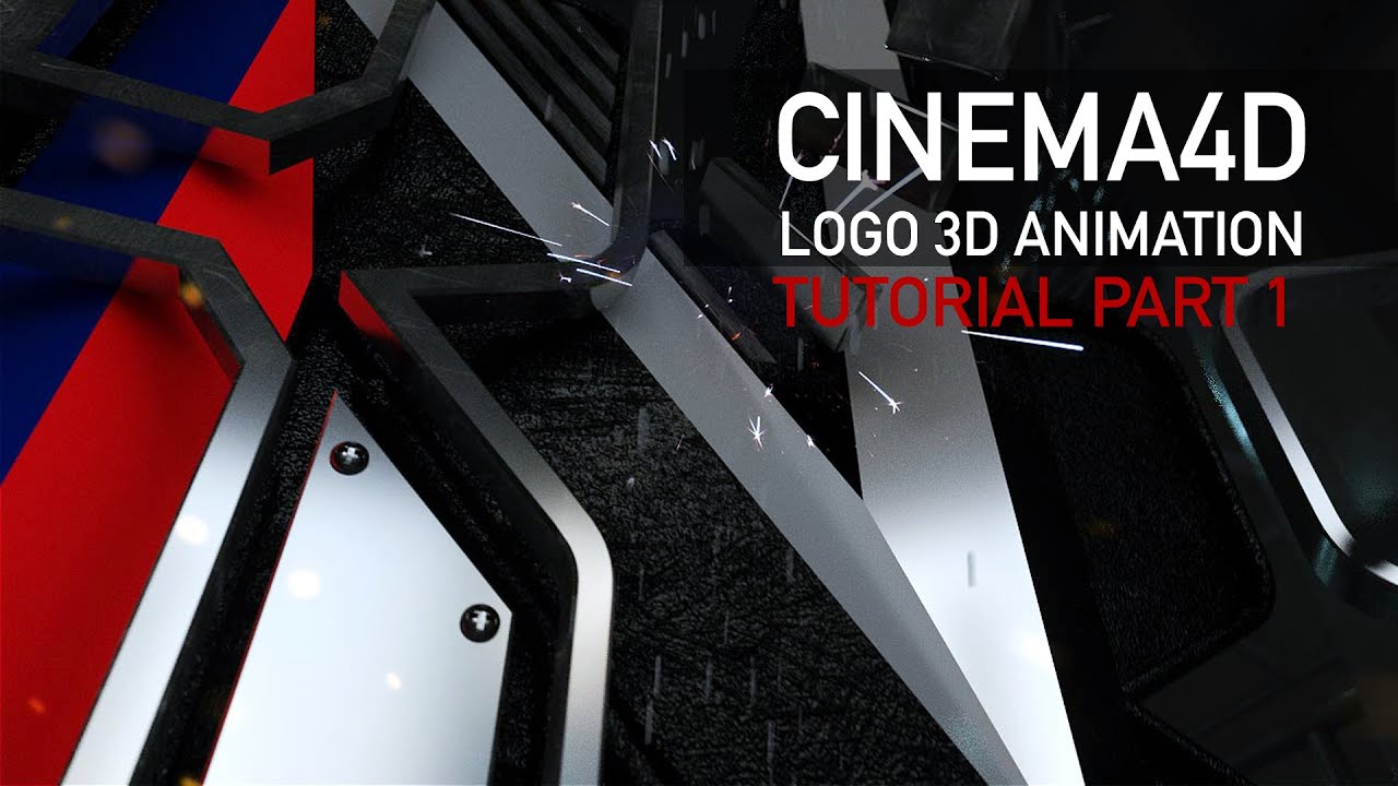 Cinema 4D Tutorial Logo 3D Animation (Modeling) Part 1